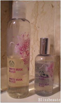 La Gamme White Musk Blush de the Body Shop