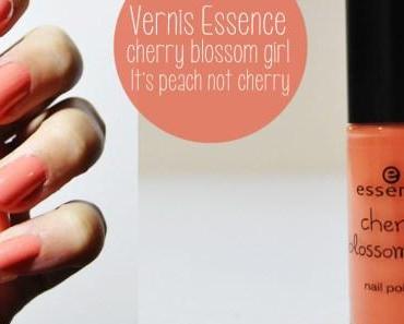 Vernis Essence : It’s Peach not Cherry