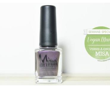 Semaine Spéciale Vegan Mania : Vernis MISA