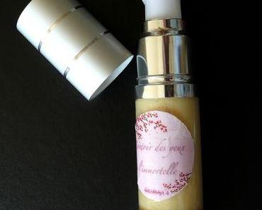 Contour des yeux à l'immortelle