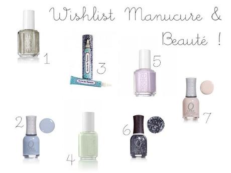 Wishlist Soldes Manucure & Beauté + Un vernis gratuit sur le site...