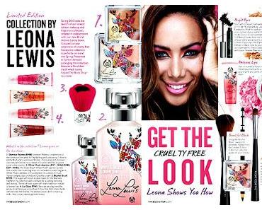 Leona Lewis et sa collection "Cruelty Free" pour The Body Shop
