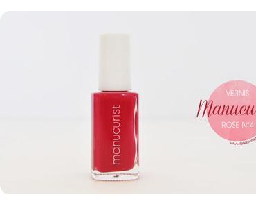 Vernis Manucurist : le rose n°4