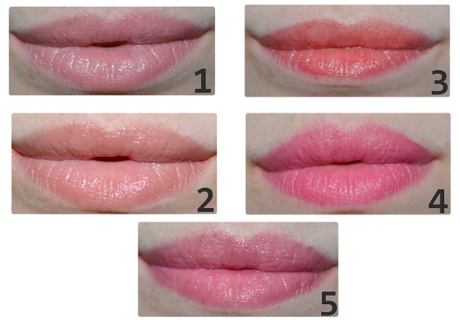 Top 5 du mois d'octobre: les rouges à lèvres qui me vont bien