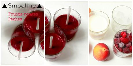 smoothie, fruits rouges, recette