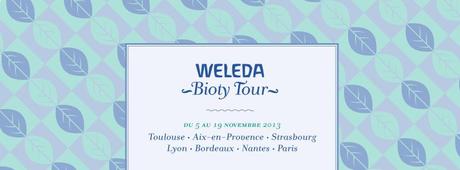 #News @ Les Apéros Beauté : WELEDA Bioty Tour du 5 au 19 novembre
