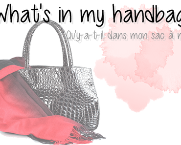 Top 5 du mois de novembre [A vous de jouer] - Les indispensables Make-up dans mon sac à main