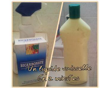 Un liquide vaisselle ultra simple en 2 minutes? ok!