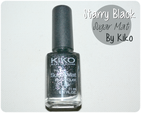 Sugar Mat Starry Black by Kiko