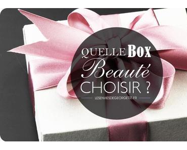 Quelle box beauté choisir en 2014 ?