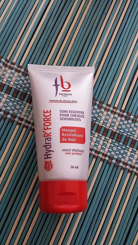 Mon coaching capillaire par Farida B masque revitalisant de nuit Farida B