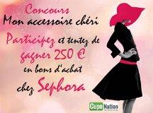 concours cuponation, sephora