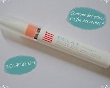 Ünt et son contour des yeux censé lutter contre les cernes : ECLAT