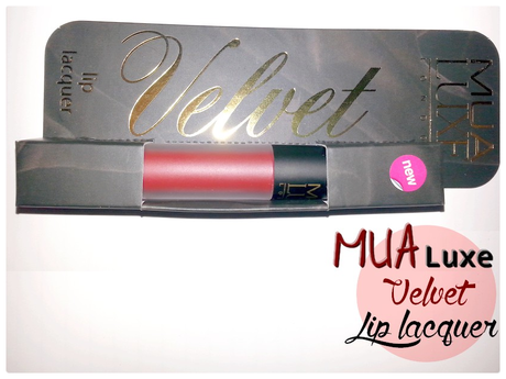 Velvet Lip Lacquer MUA Luxe