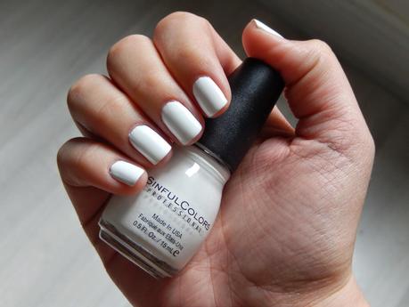 La révélation: le vernis Blanc