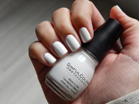 La révélation: le vernis Blanc