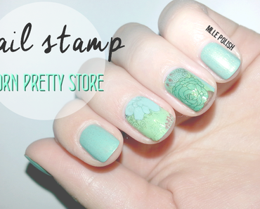 Nail stamp by Born Pretty Store