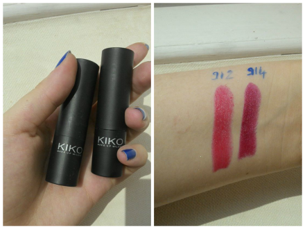Smart Lipsticks Kiko-3.90 euros- 912 et 914