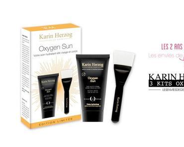[Les 2 ans du blog] : 3 kit Oxygen Sun de Karin Herzog à gagner