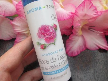 eau de rose, hydrolat de rose, aroma zone