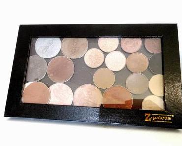 Z palette, collection fards à paupières Mac et Kiko ... Swatches