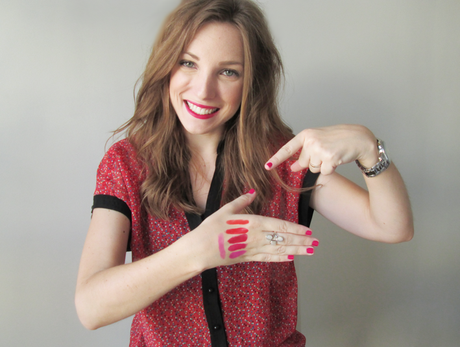 NYX Matte lipstick - swatch des rouges à lèvres mats