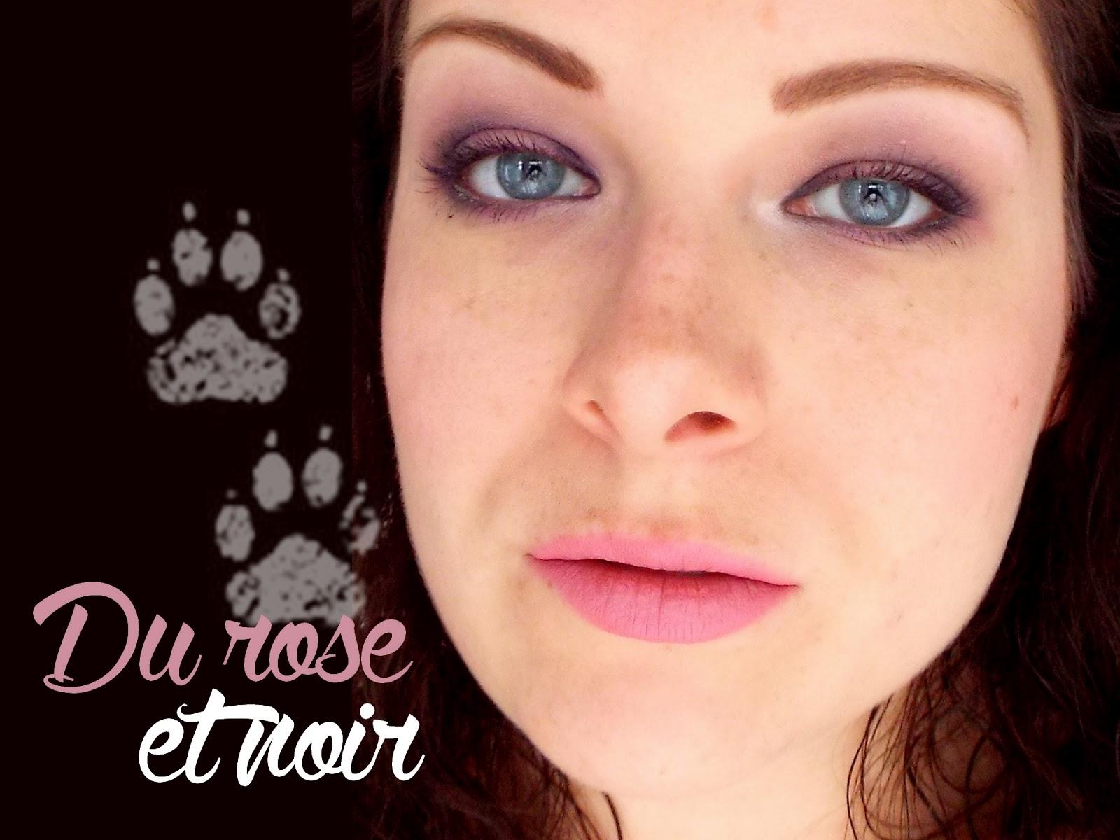Makeup Pink Panthers avec la Cat eyes