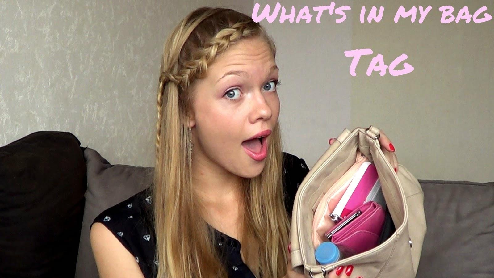 TAG : What's in my bag ? [Vidéo]