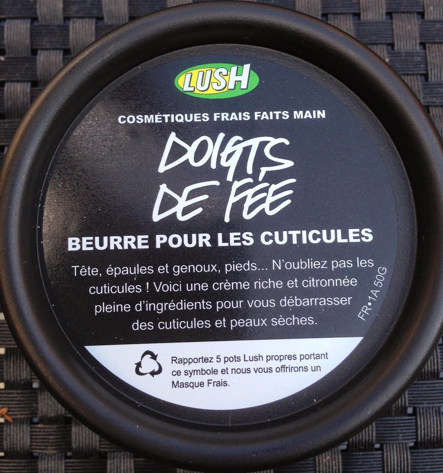 Coup de coeur: Doigts de Fée de chez Lush