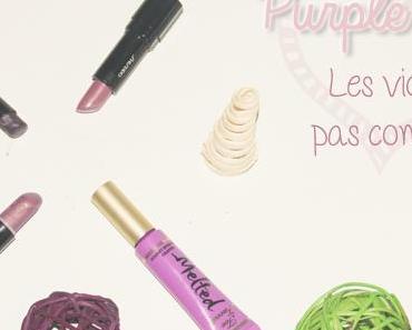 Purple lips : les beaux violets pas communs