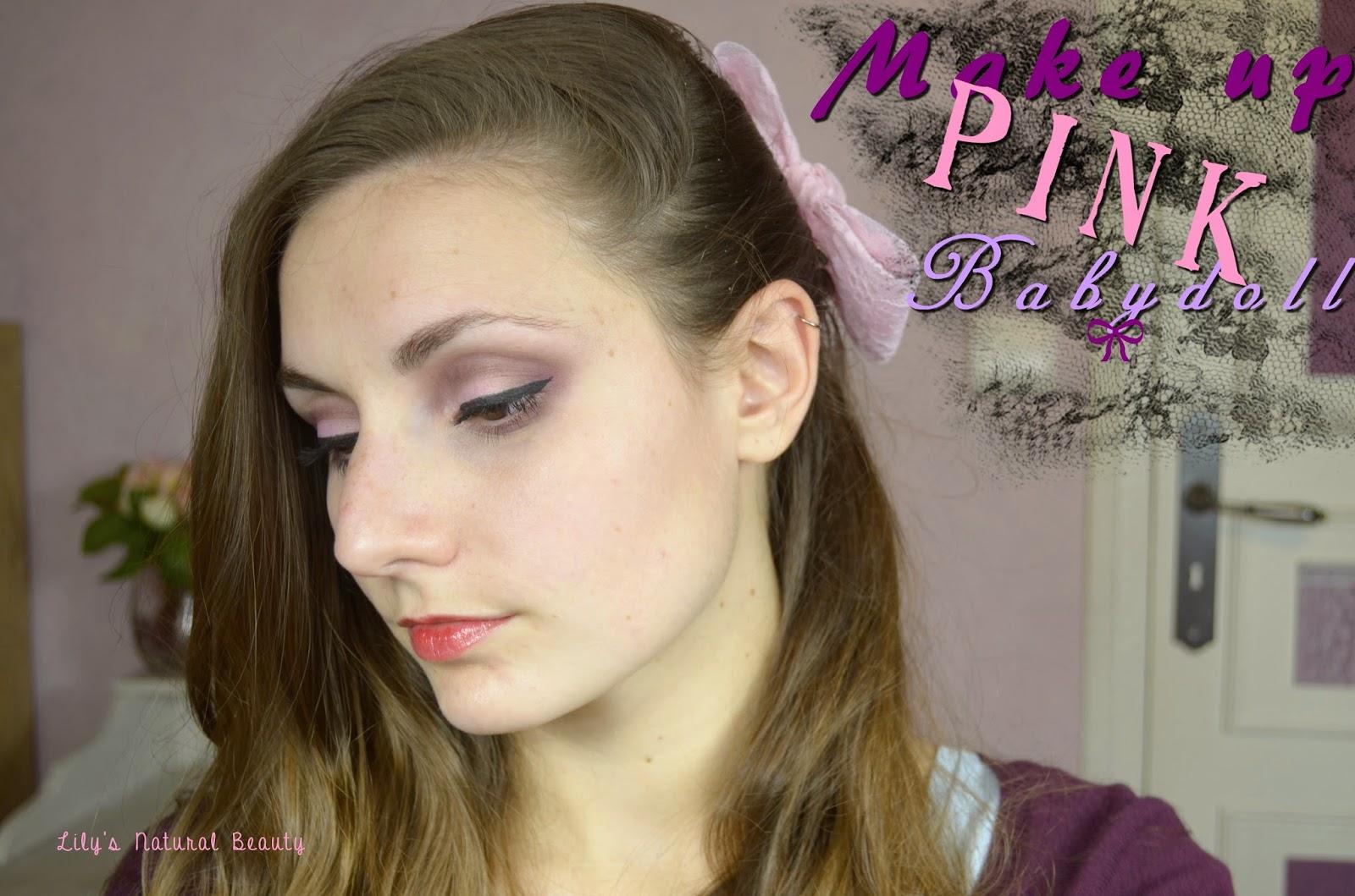 ✿ Make-up Pink Babydoll, avec la VICE 3.