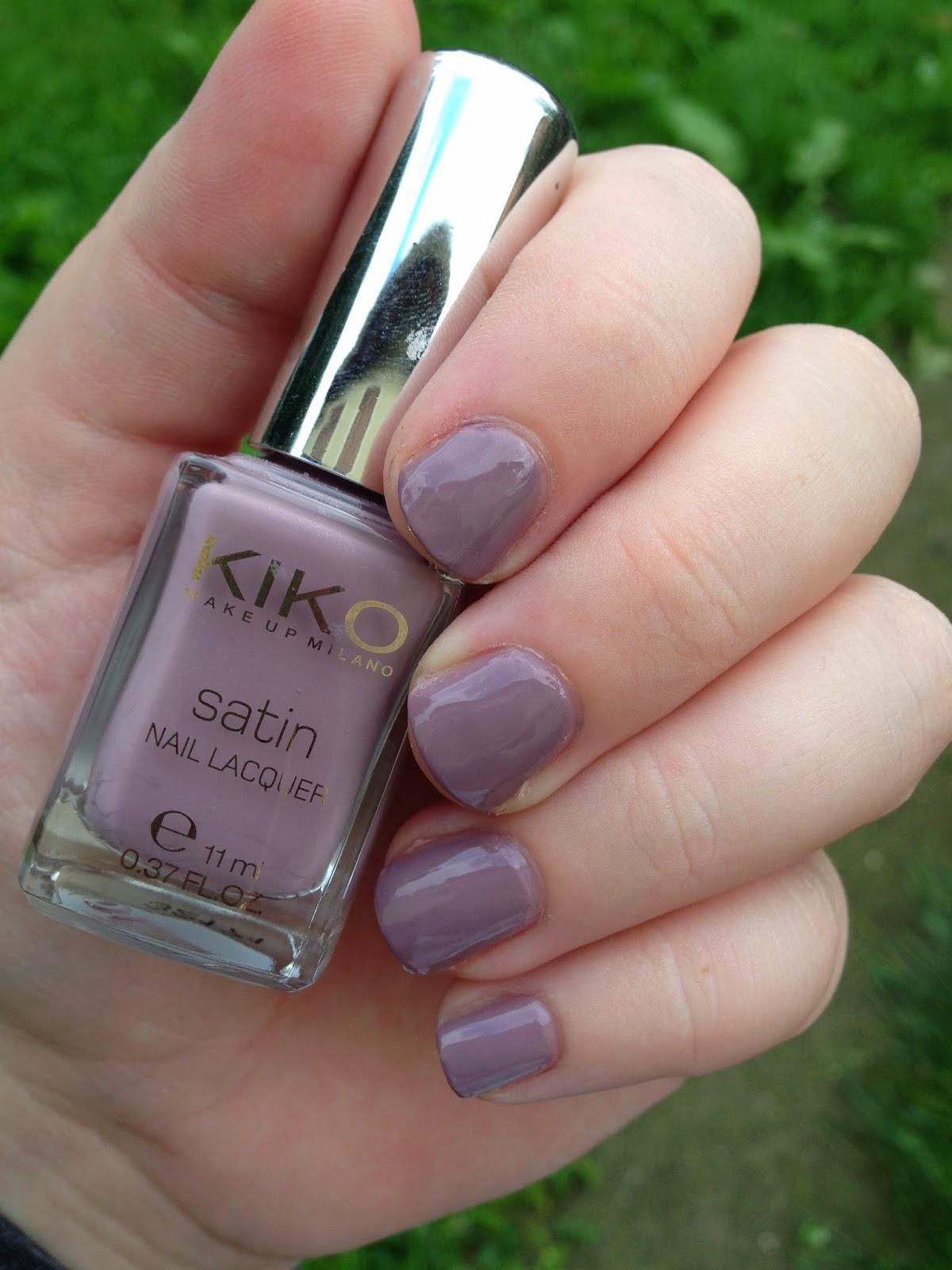 Coup de coeur vernis: le 443- ROSE TOP de la Collection Satin de 2013 de chez Kiko