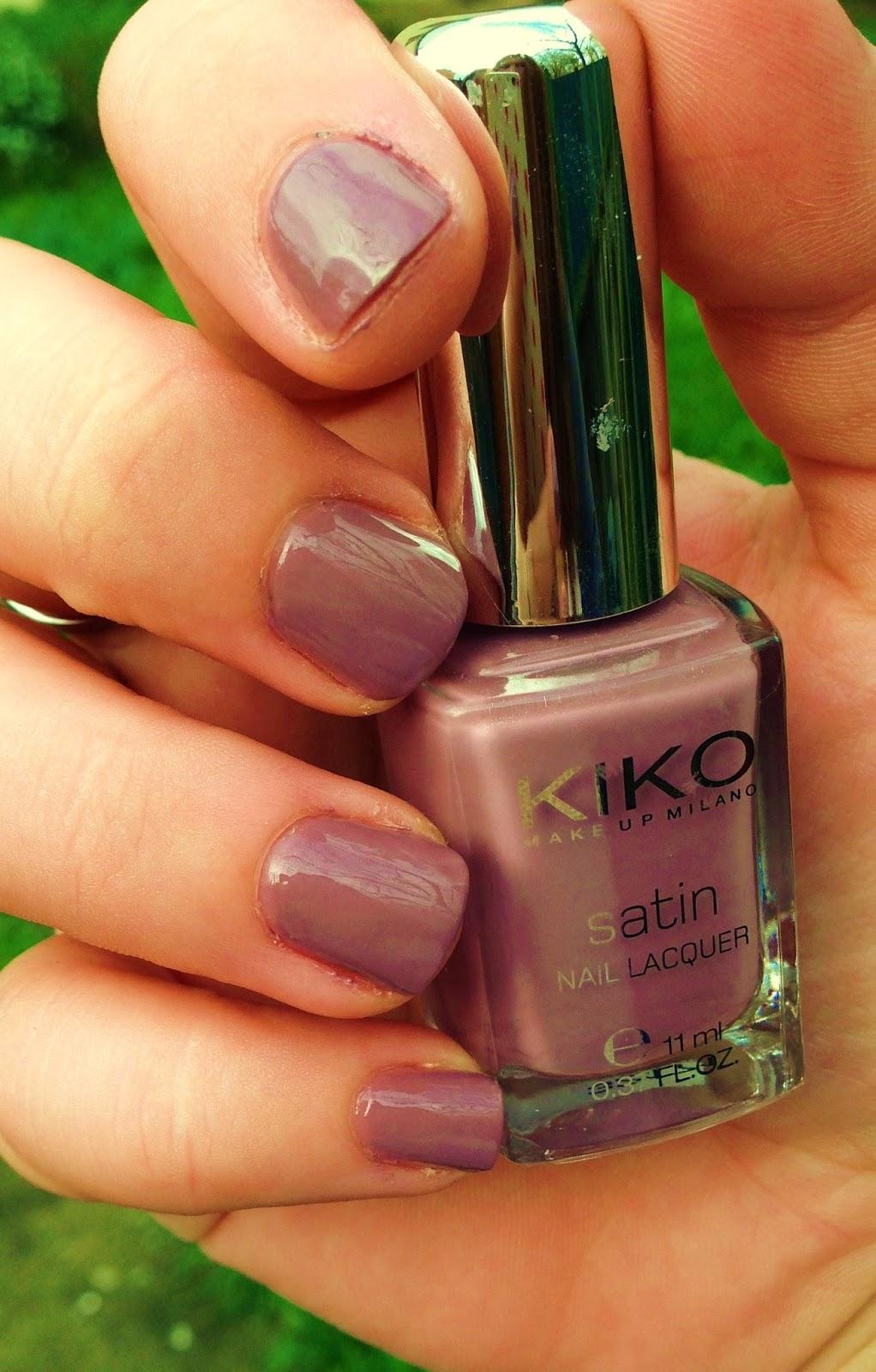 Coup de coeur vernis: le 443- ROSE TOP de la Collection Satin de 2013 de chez Kiko