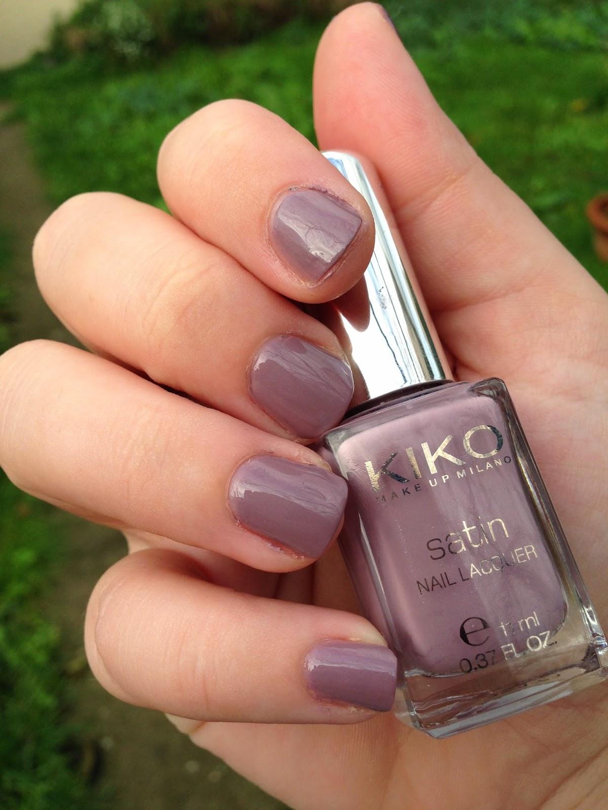 Coup de coeur vernis: le 443- ROSE TOP de la Collection Satin de 2013 de chez Kiko