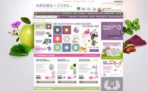 nouveau site d'Aroma-zone