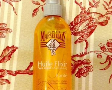 ✰ Revue : Huile Elixir Le Petit Marseillais, un soin AVANT shampoing ✰