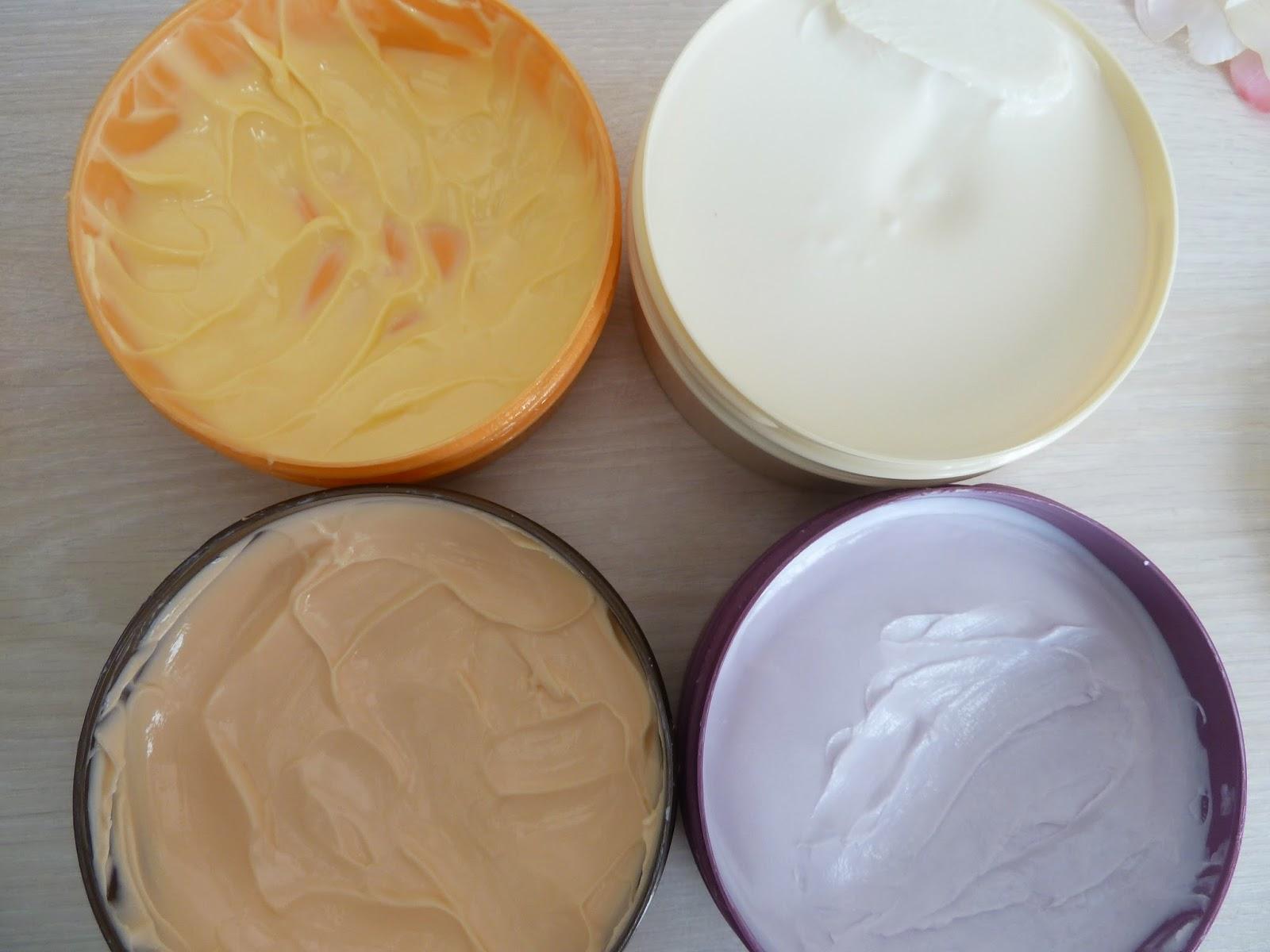 Une peau hydratée et moelleuse avec les beurres corporels The Body Shop