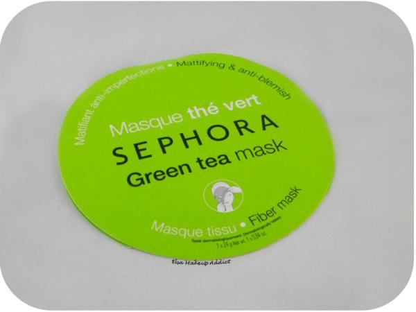 Masque Tissu Thé Vert Sephora 1