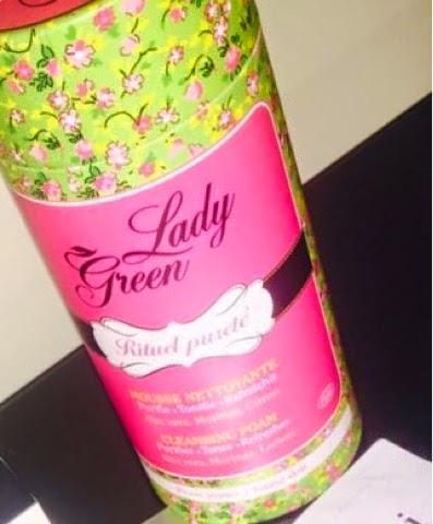 Mousse nettoyante rituel pureté de lady green : test