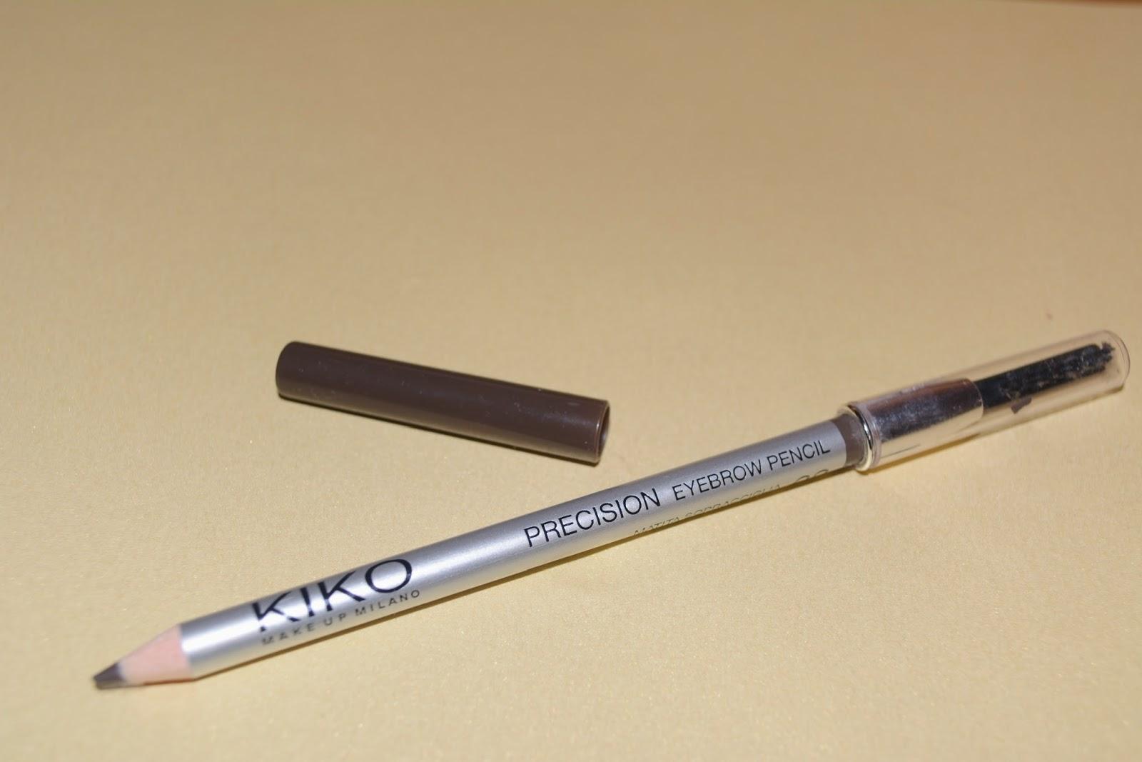 Mes Chouchous Sourcils avec Aqua Brow de Make Up For Ever et Precision Eye Pencil de KIKO