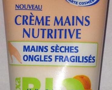 J'ai testé pour vous ... La crème main nutritive de chez Mixa Bio