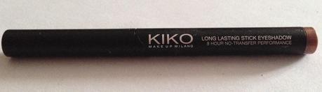 Long Lasting Stick Eyeshadow 05 Kiko vs Ombre crème longue tenue 03 Yves Rocher