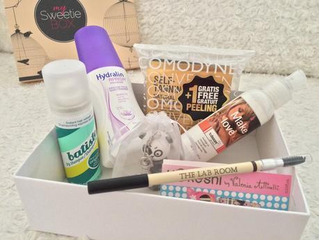 MY SWEETIE BOX - 5 shades of beauty (Février 2015)