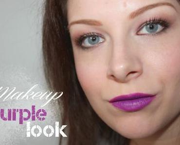 Makeup Purple Look