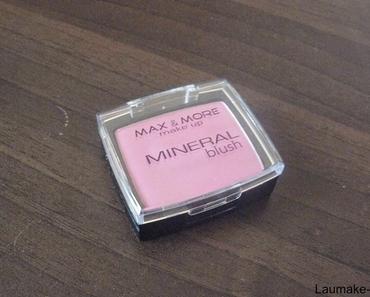 * Le blush parfait est couleur framboise *