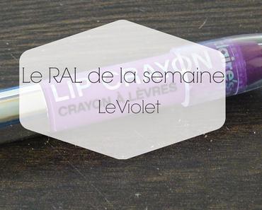 * Le RAL de la semaine: Violet Addict *