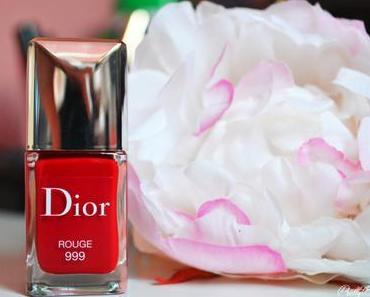 Le vernis Rouge par Dior.