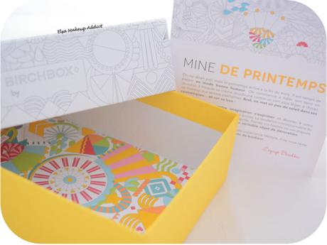 Birchbox Mars 2015 Mine de Printemps 1