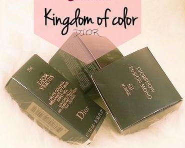 Collection Kingdom of Color | Diorshow Fusion & vernis ♥