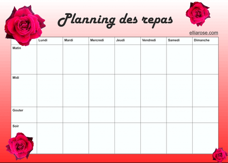 Planning Fleur Ellia Rose 5